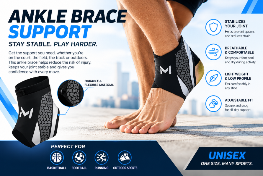 Ankle Joint Wrap Stabilizer™ ( for all sports )